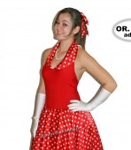 Anos 60 - Vestido Frente única adulto