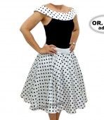 Anos 60 - vestido sem manga adulto