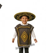 Poncho Mexicano de Feltro