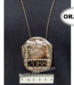 Distintivo Policial c/ colar