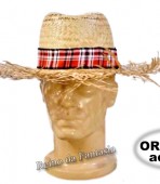 Chapeu de Palha Desfiado adulto