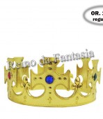 Coroa Rei Felipe dourada - Cruz