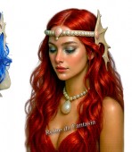 Coroa Sereia Customizada