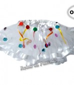 Saia de Tule Fita Larga Carnaval Infantil