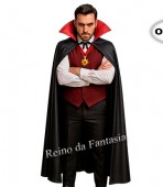 CAPA DRÁCULA SEM FORRO - de 140 a 150 cm de comprimento
