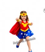 Mulher Maravilha Infantil - em lycra
