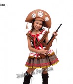 Cangaceira Maria Bonita - vestido nayara infantil