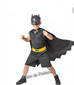 Kit Capa Herói (Capa, cinto e Máscara) - Batman Inf