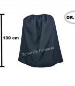 Capa simples 130 cm - preta