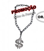 Colar Cifrão Metal