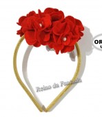 Diadema Frida 5 rosas
