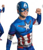 Capitão America Luxo adulto