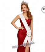 Faixa Miss Adulto com Roseta